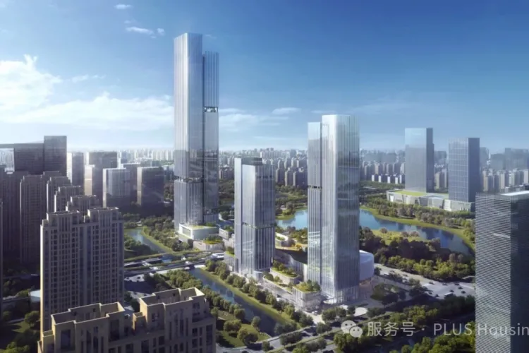 杭州余杭富力中心：一座现代化的城市绿洲